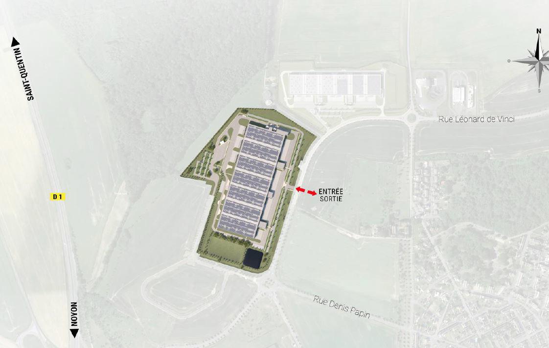 Entrepôt classe a Tergnier 40352m² Location entrepôt classe a Tergnier Aisne OLLOG2420910 2